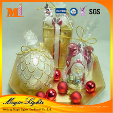 Vivid Christmas Decoration Bougie Coffret cadeau